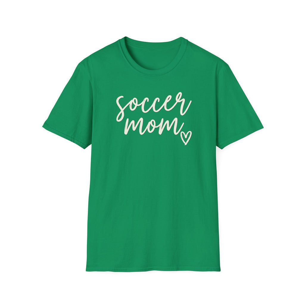 soccer mom heart shirt