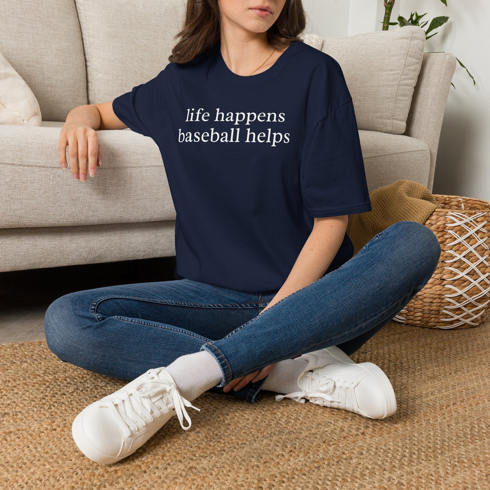 Life Happens Baseball Helps Shirt