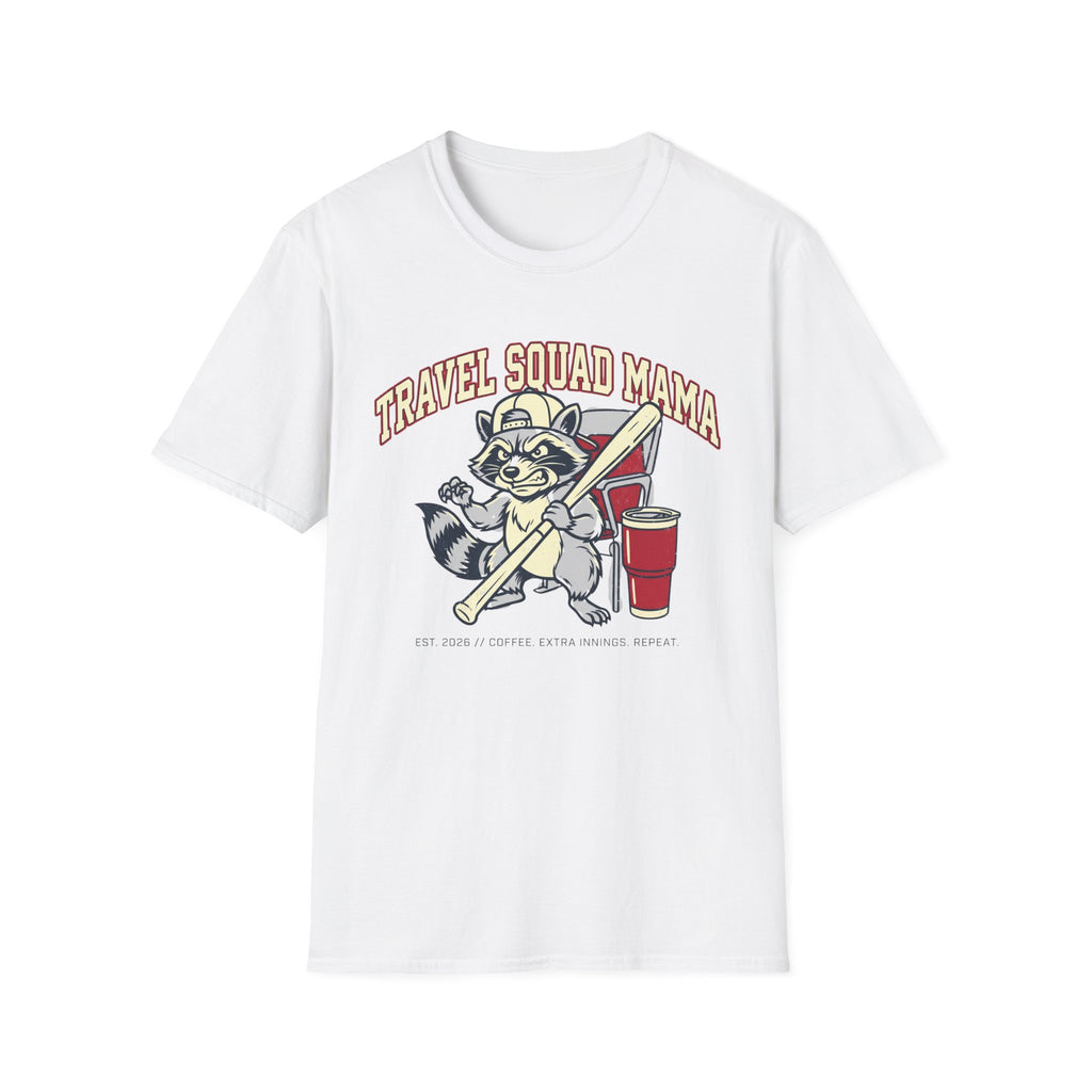 Travel Squad Mama Raccoon Shirt