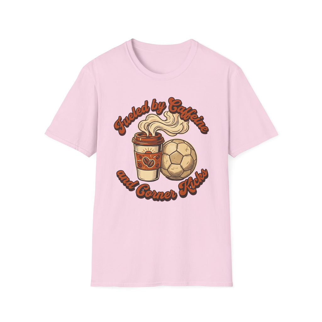 Caffeine and Corner Kicks Shirt