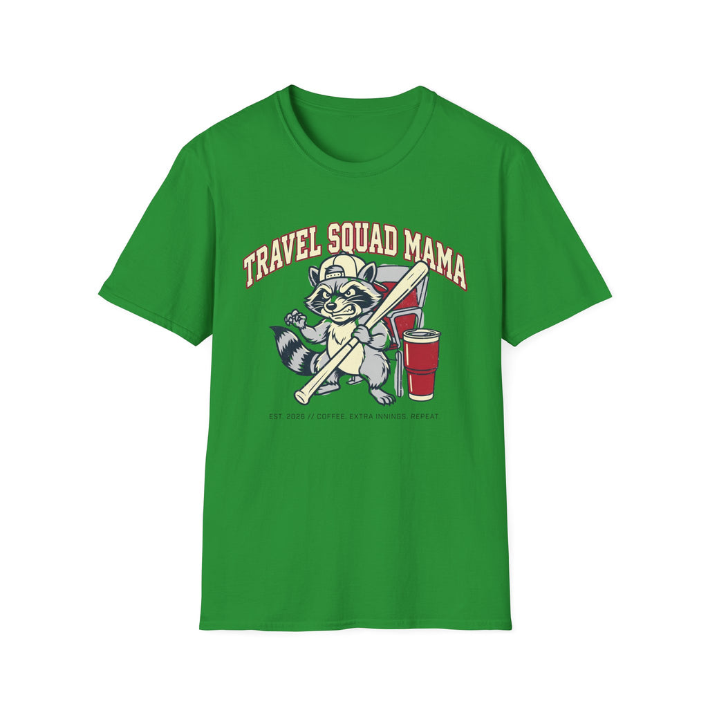 Travel Squad Mama Raccoon Shirt