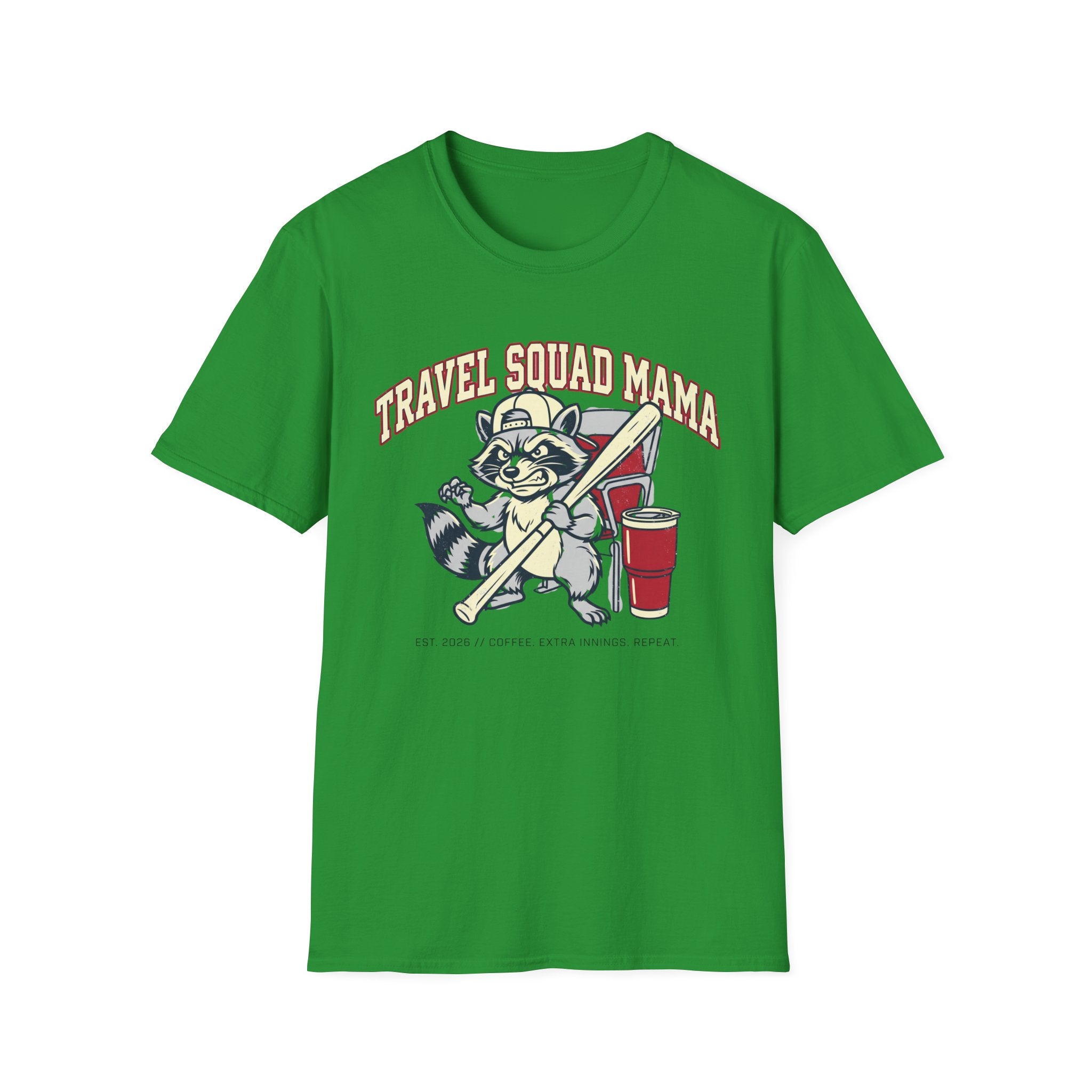 Travel Squad Mama Raccoon Shirt
