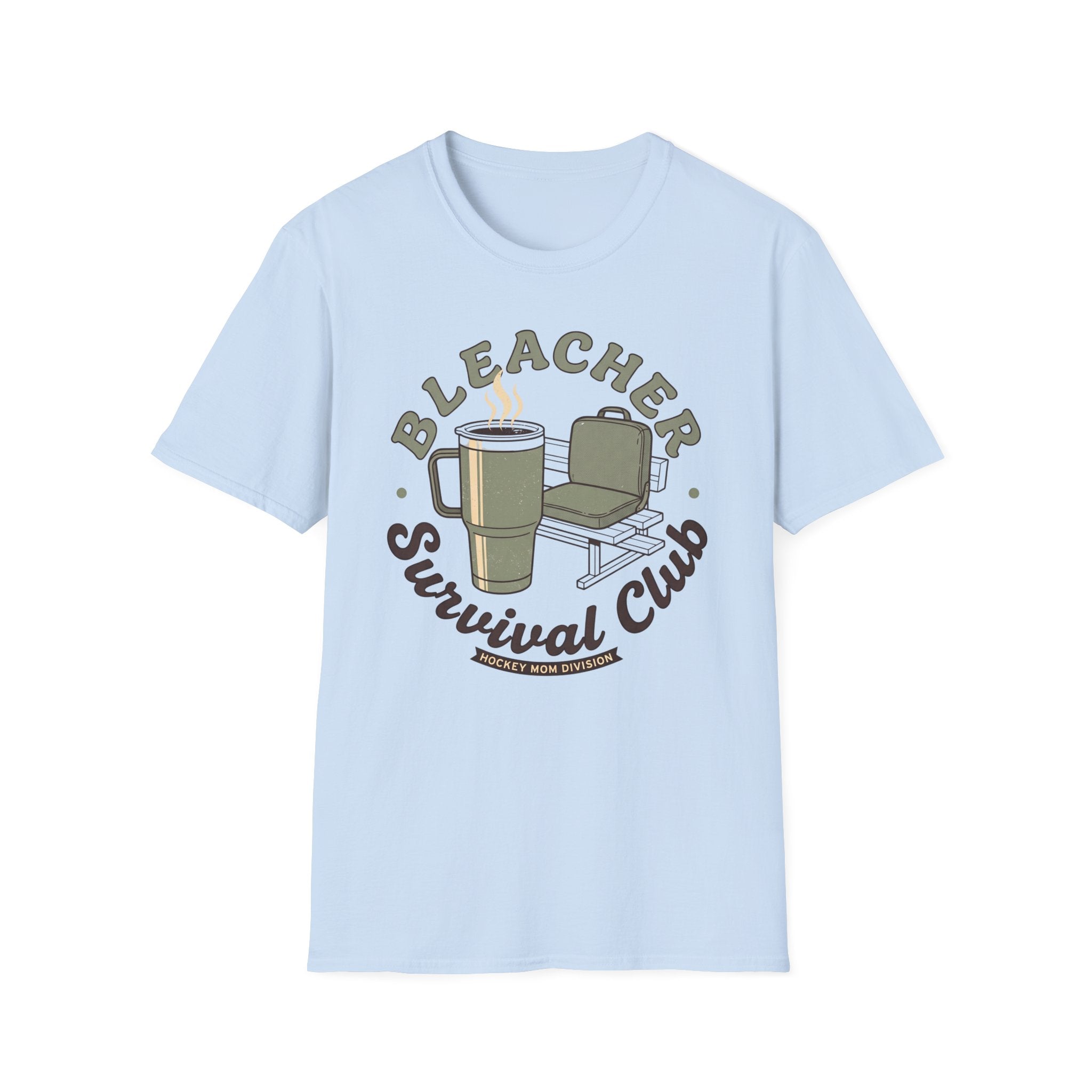 Bleacher Survival Hockey Mom Shirt