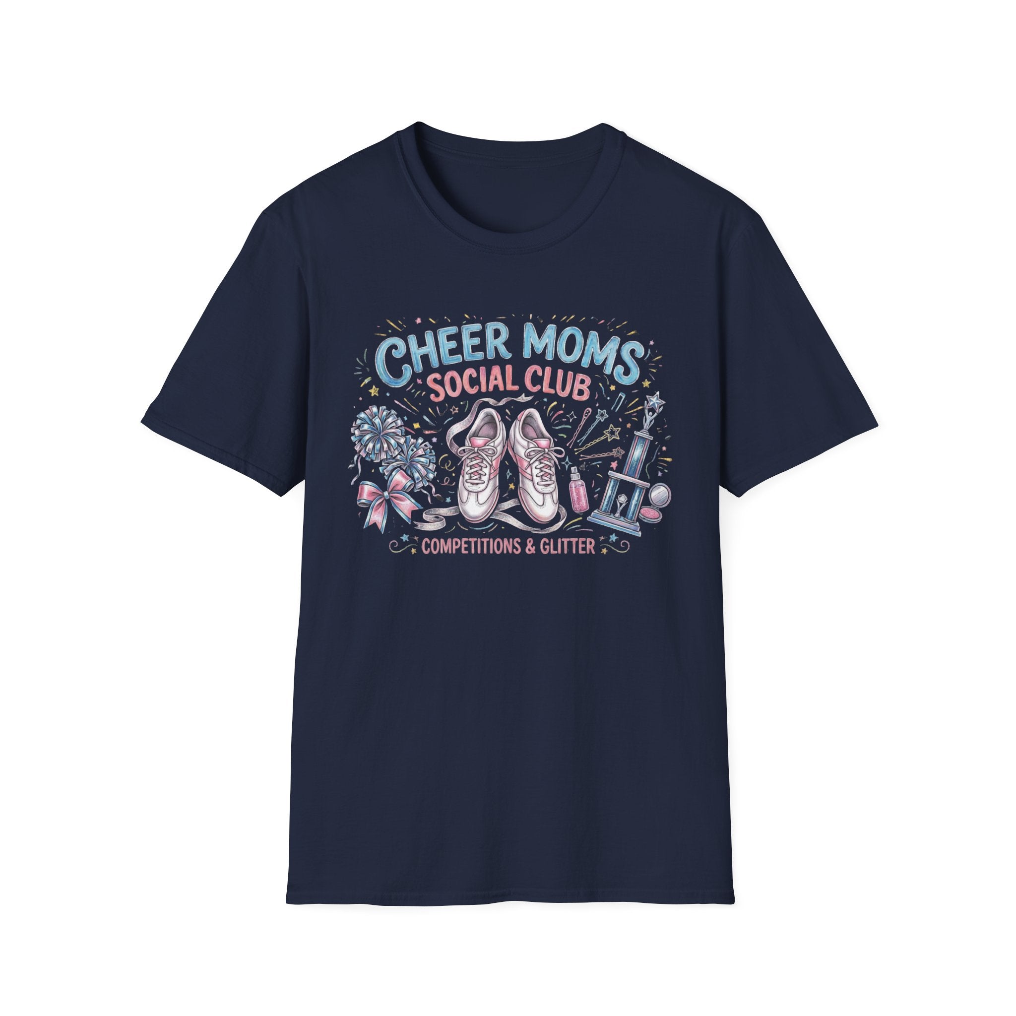 Cheer Moms Social Club Shirt