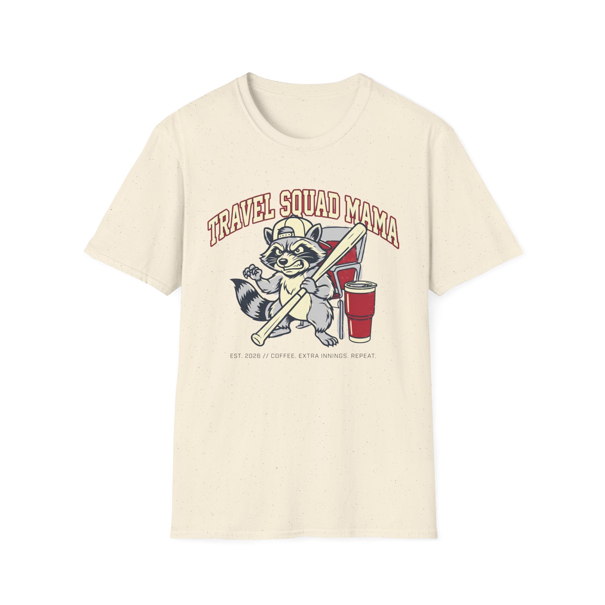 Travel Squad Mama Raccoon Shirt