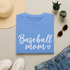 Baseball Mom Heart Shirt
