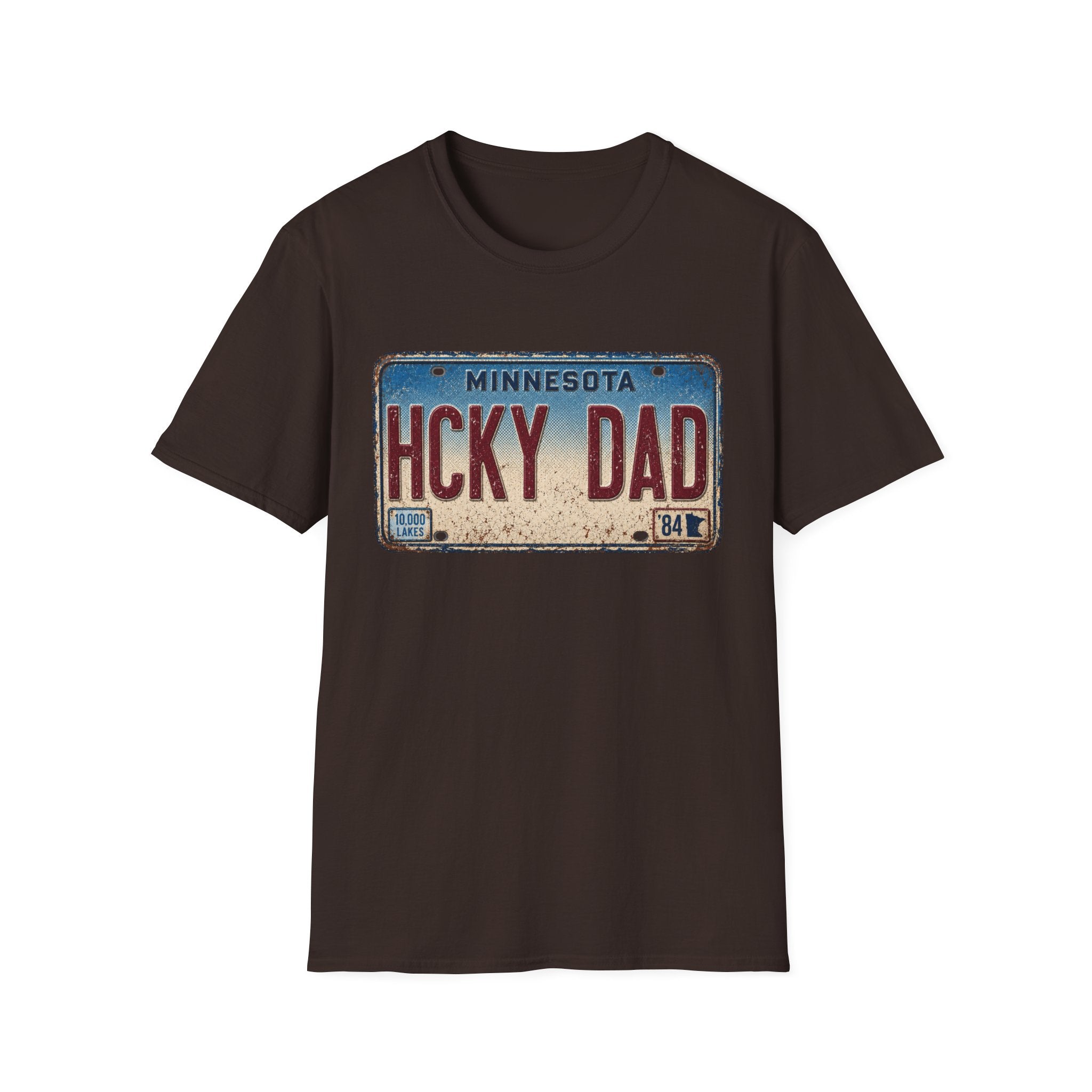 Hockey Dad License Plates Shirt