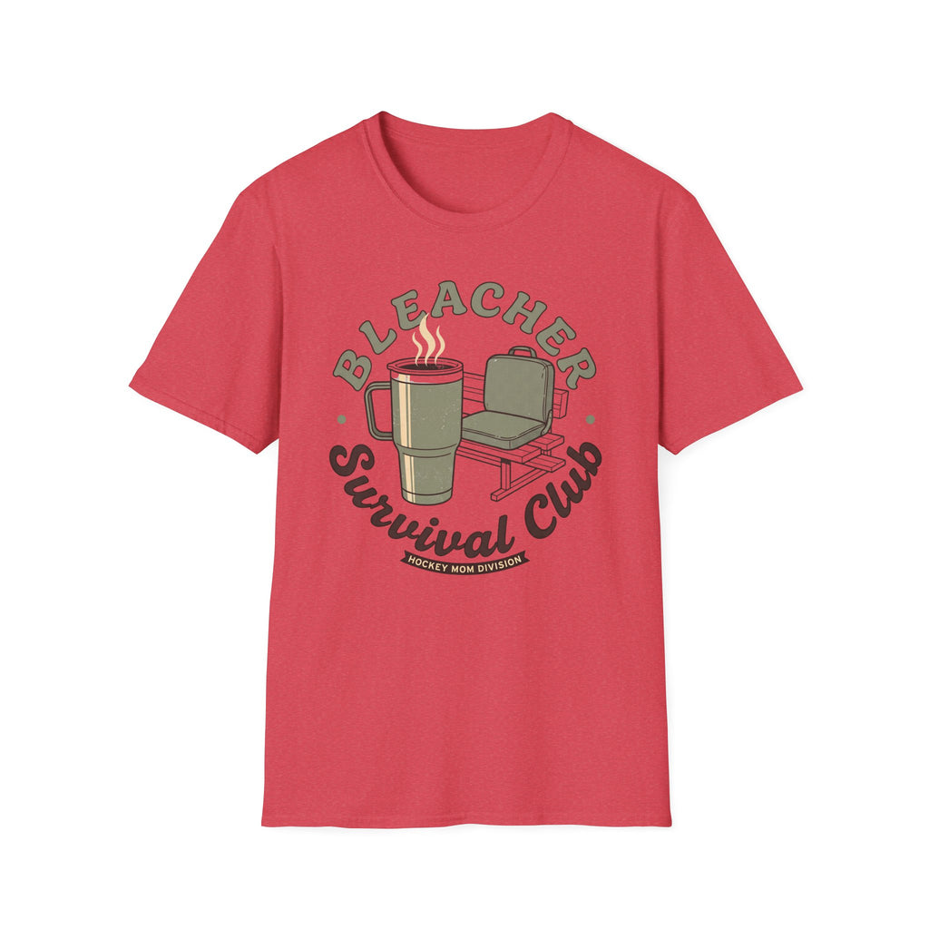 Bleacher Survival Hockey Mom Shirt
