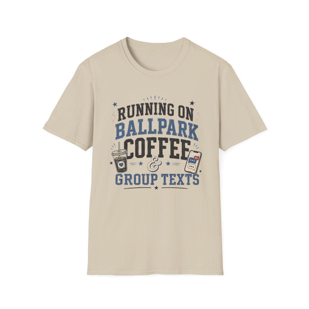 Ballpark Coffee Group Texts Shirt