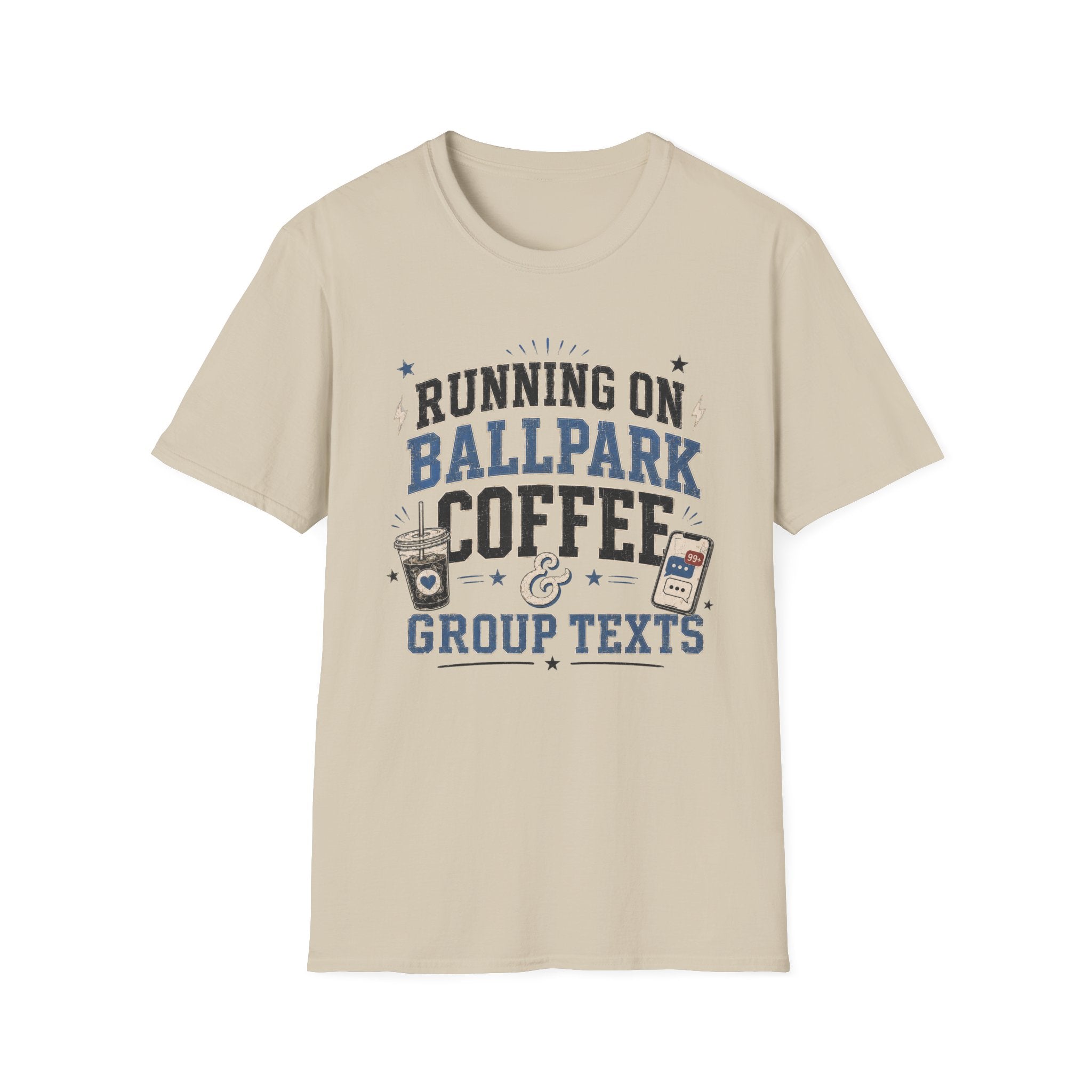 Ballpark Coffee Group Texts Shirt
