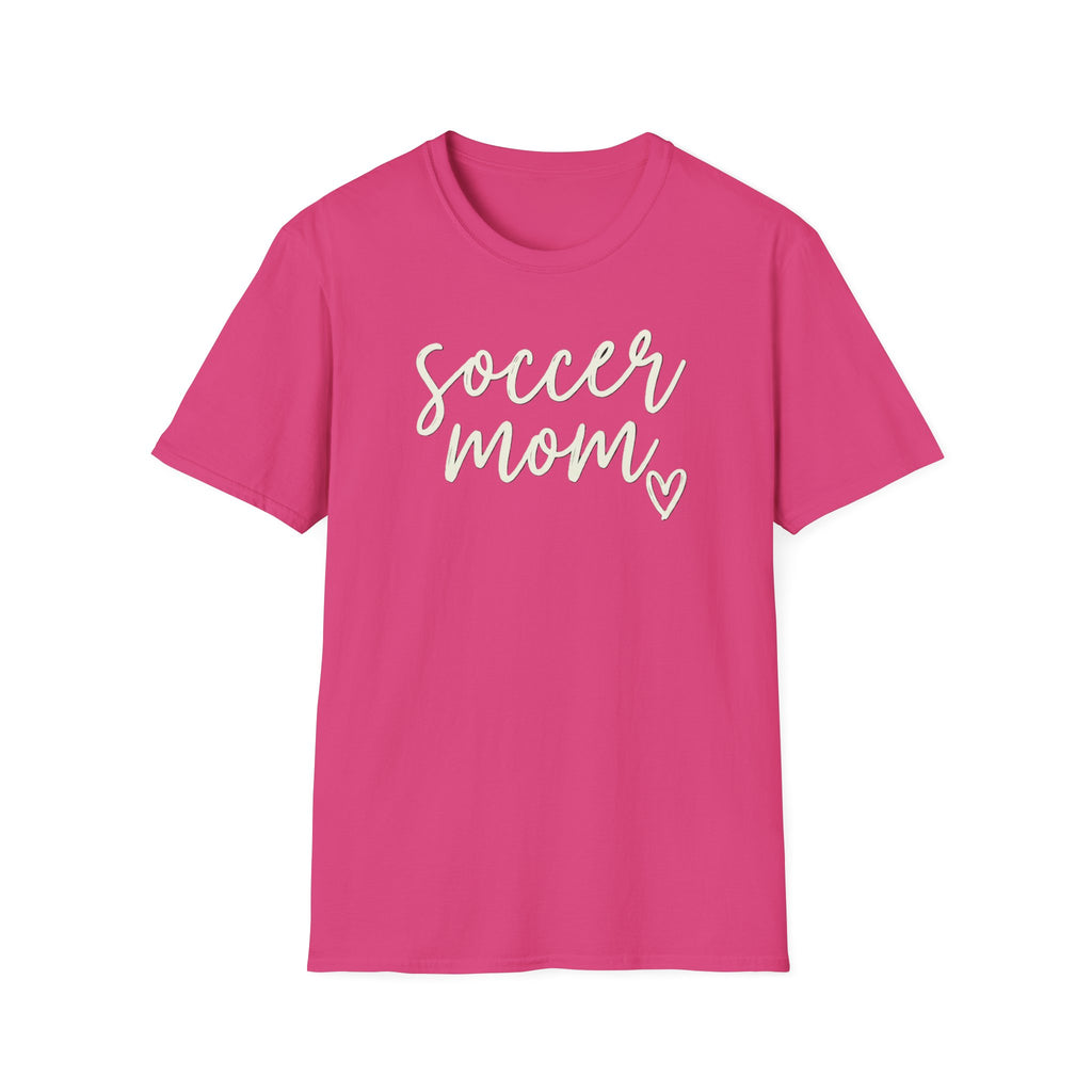 soccer mom heart shirt