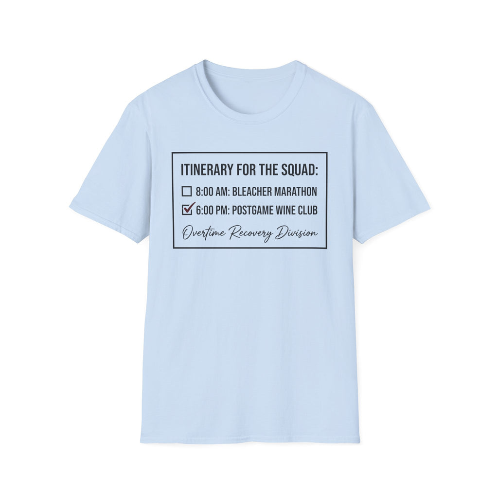 Itinerary Shirt
