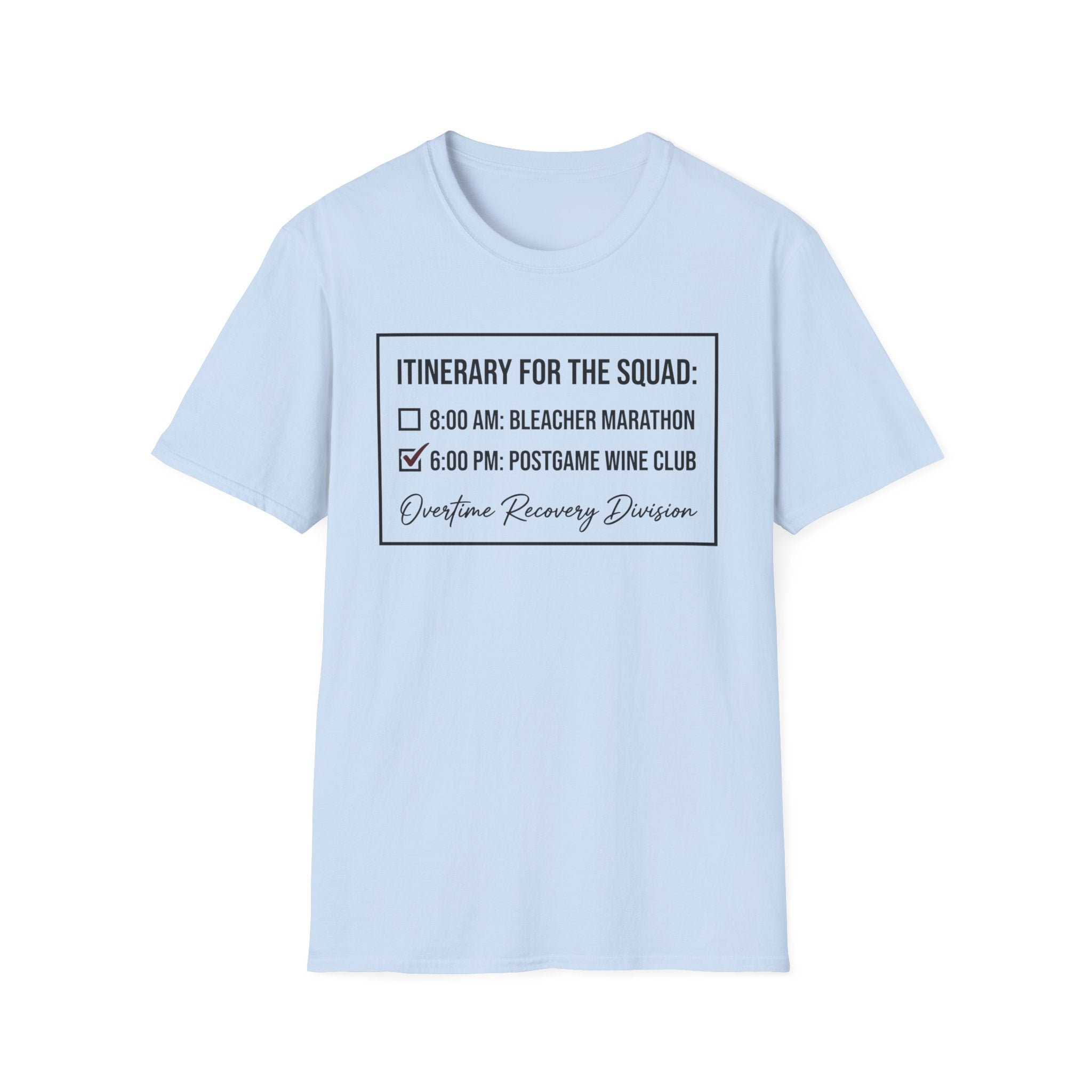 Itinerary Shirt
