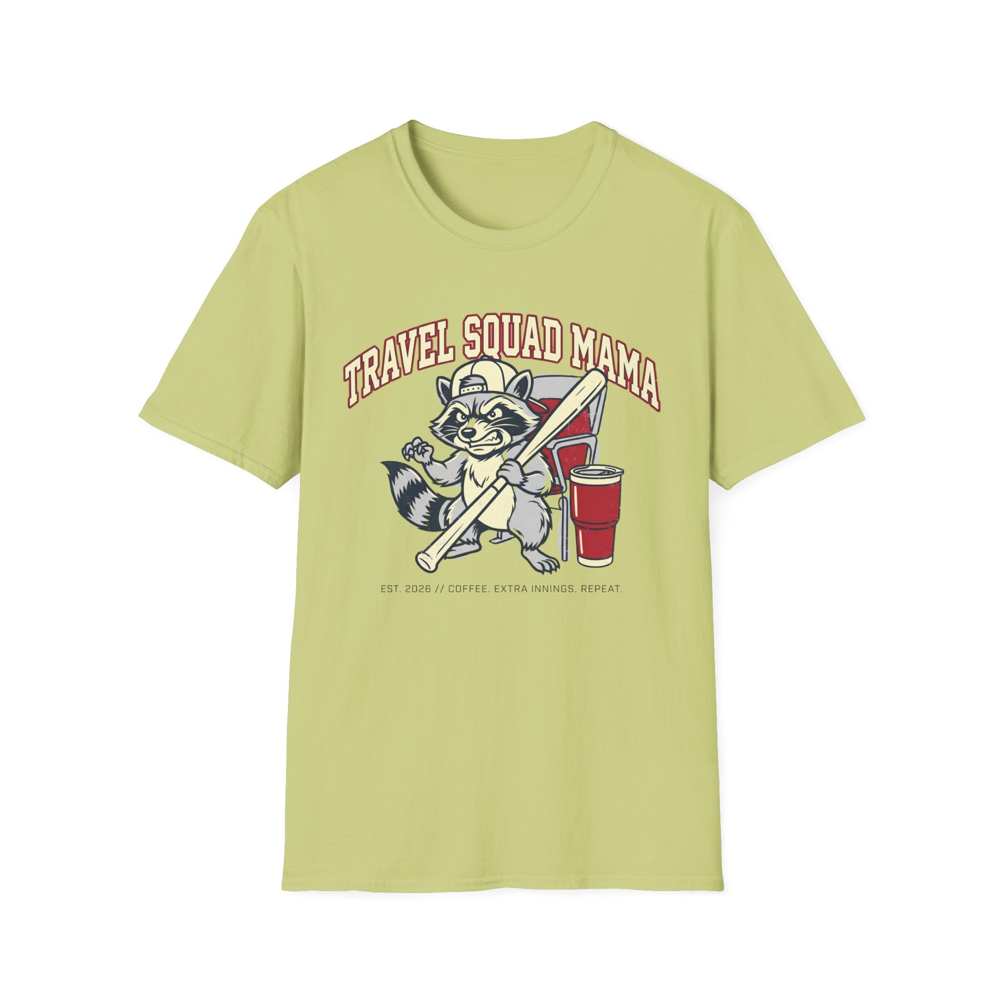 Travel Squad Mama Raccoon Shirt