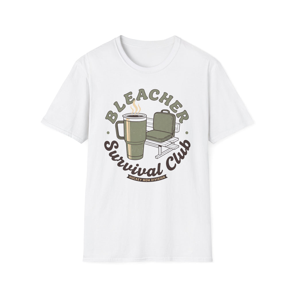 Bleacher Survival Hockey Mom Shirt