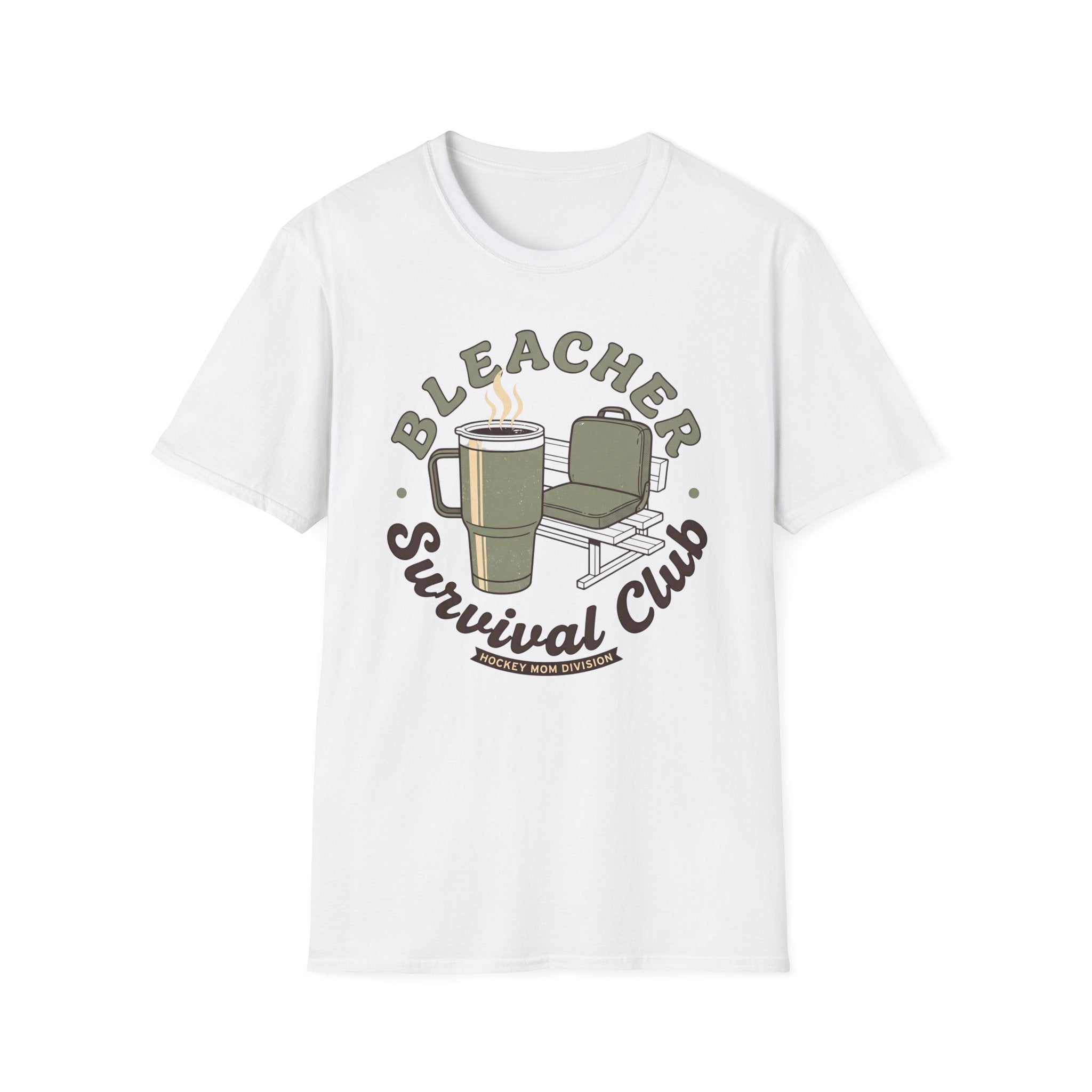 Bleacher Survival Hockey Mom Shirt
