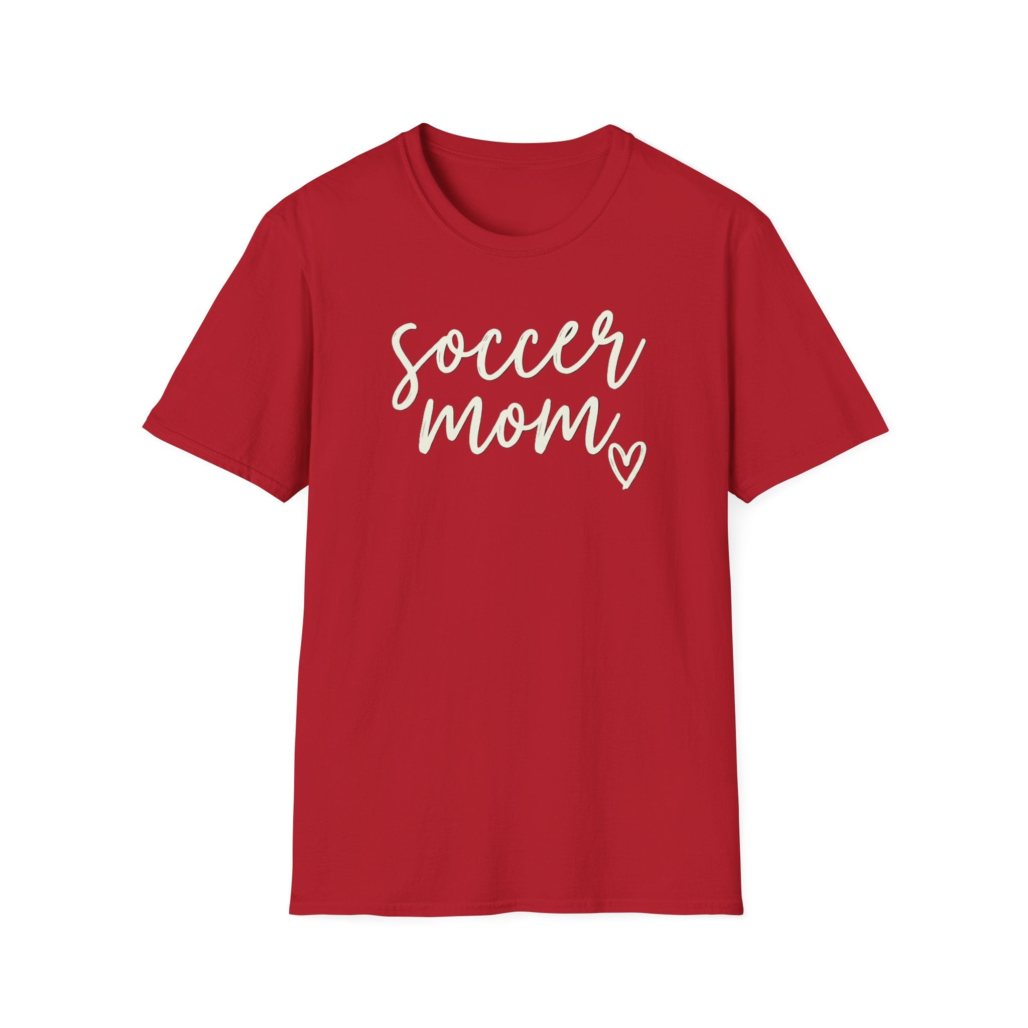 soccer mom heart shirt