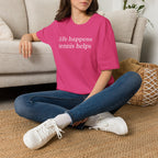 Life Happens Tennis Helps Shirt