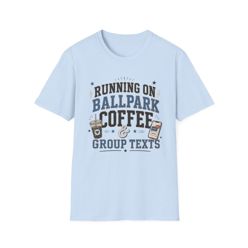 Ballpark Coffee Group Texts Shirt