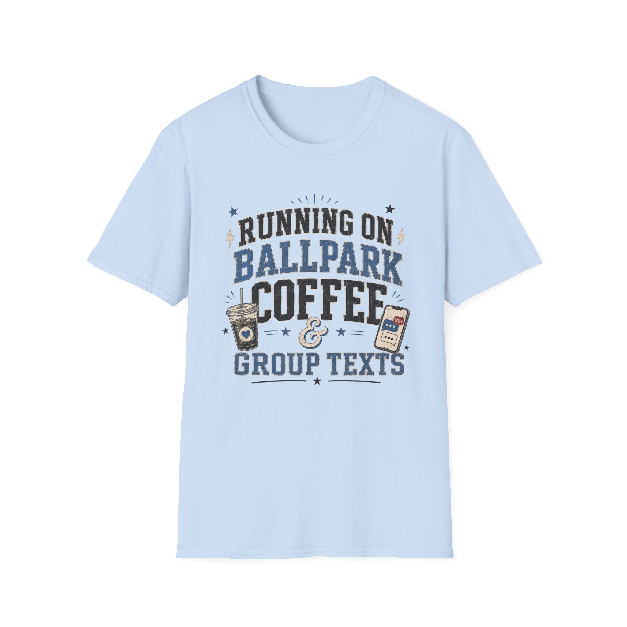 Ballpark Coffee Group Texts Shirt