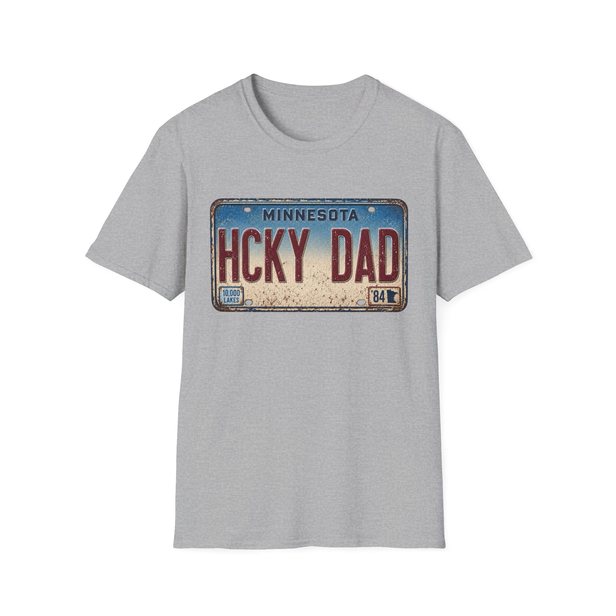 Hockey Dad License Plates Shirt