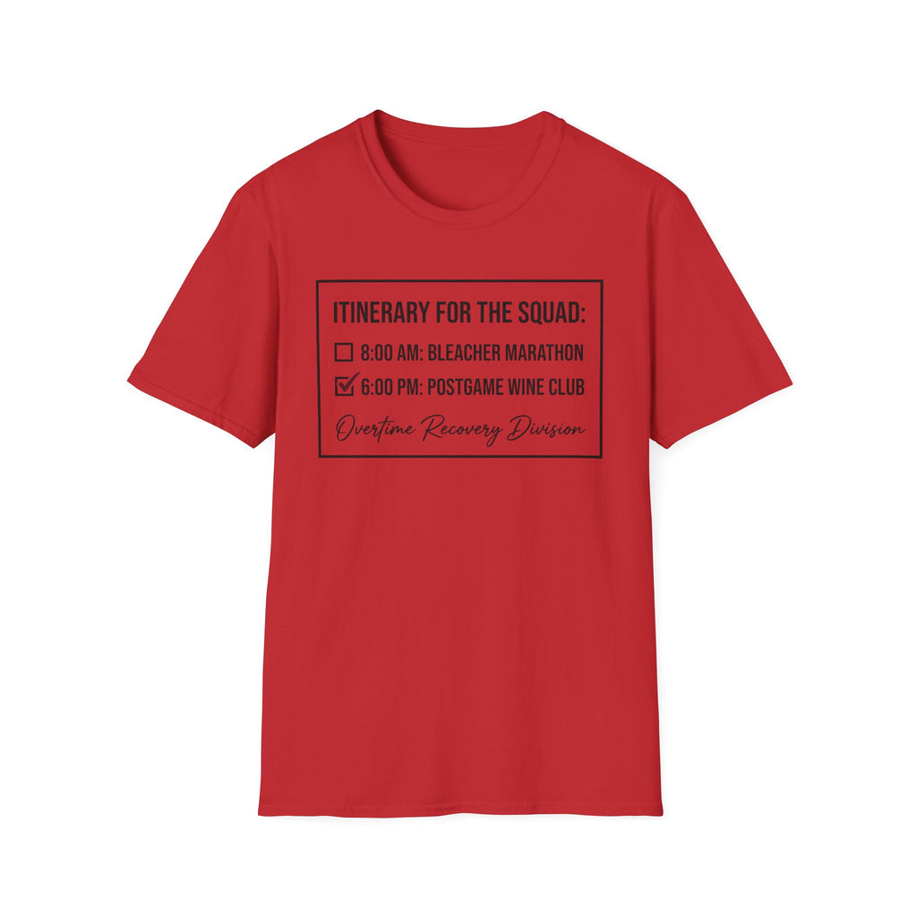 Itinerary Shirt