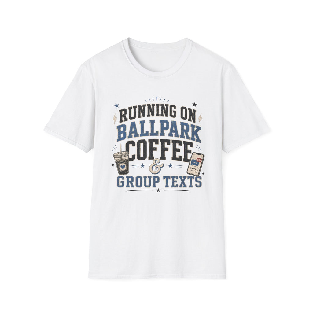 Ballpark Coffee Group Texts Shirt