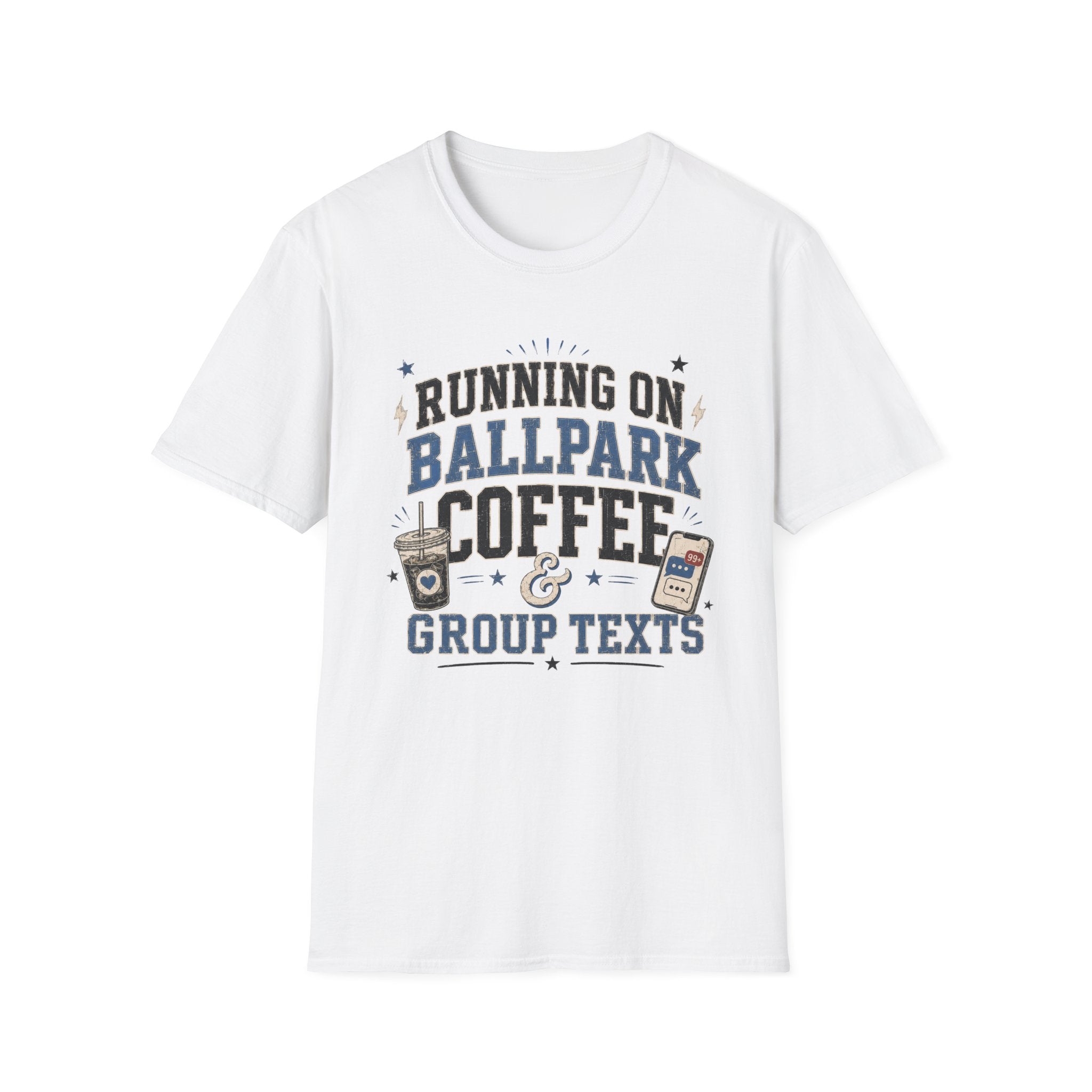 Ballpark Coffee Group Texts Shirt