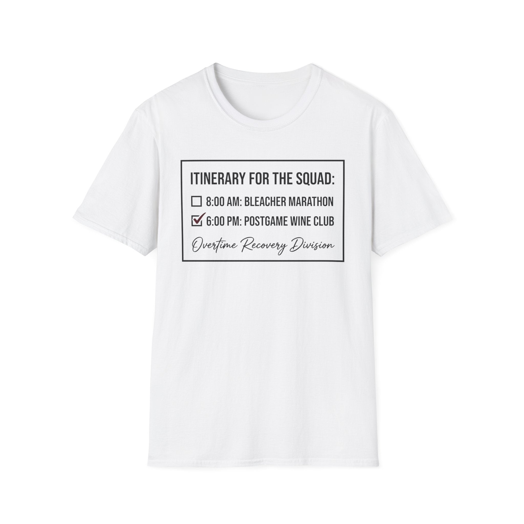 Itinerary Shirt