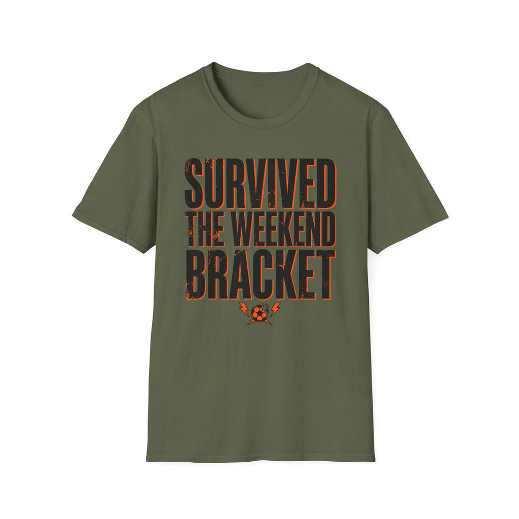 Survived the Weekend Bracket Soccer Shirt