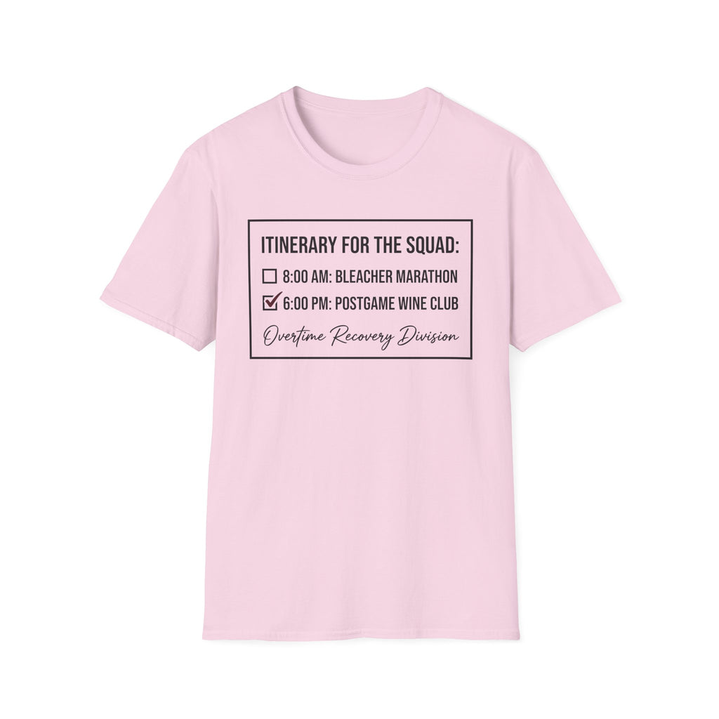 Itinerary Shirt