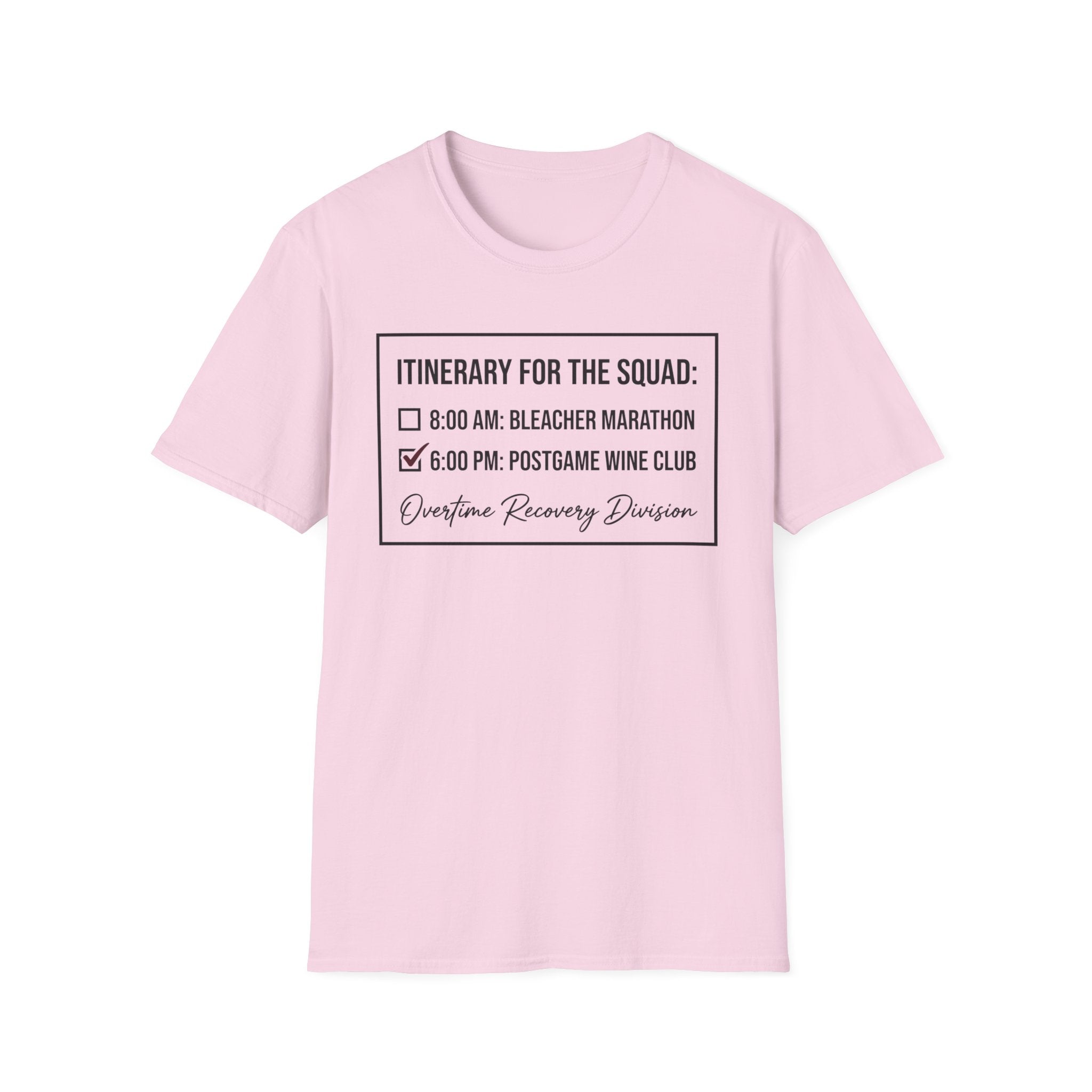 Itinerary Shirt