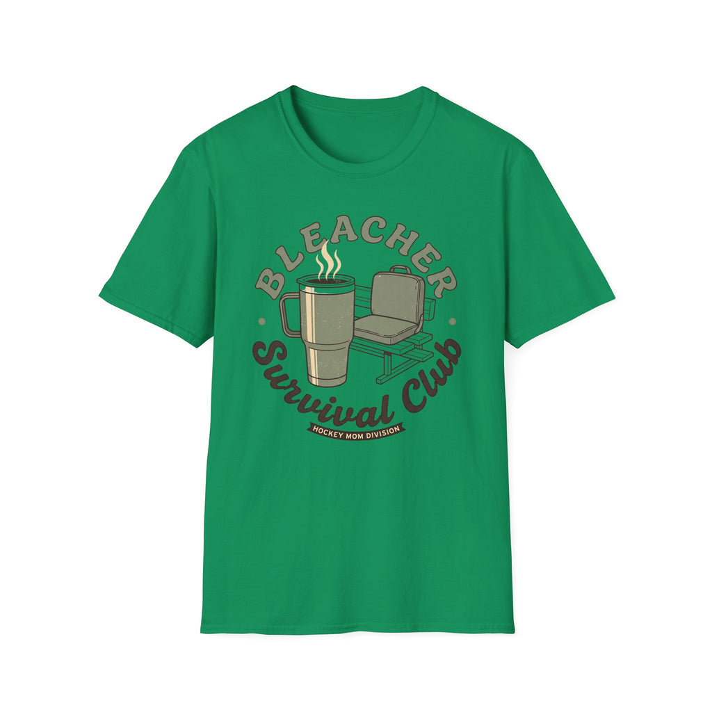 Bleacher Survival Hockey Mom Shirt