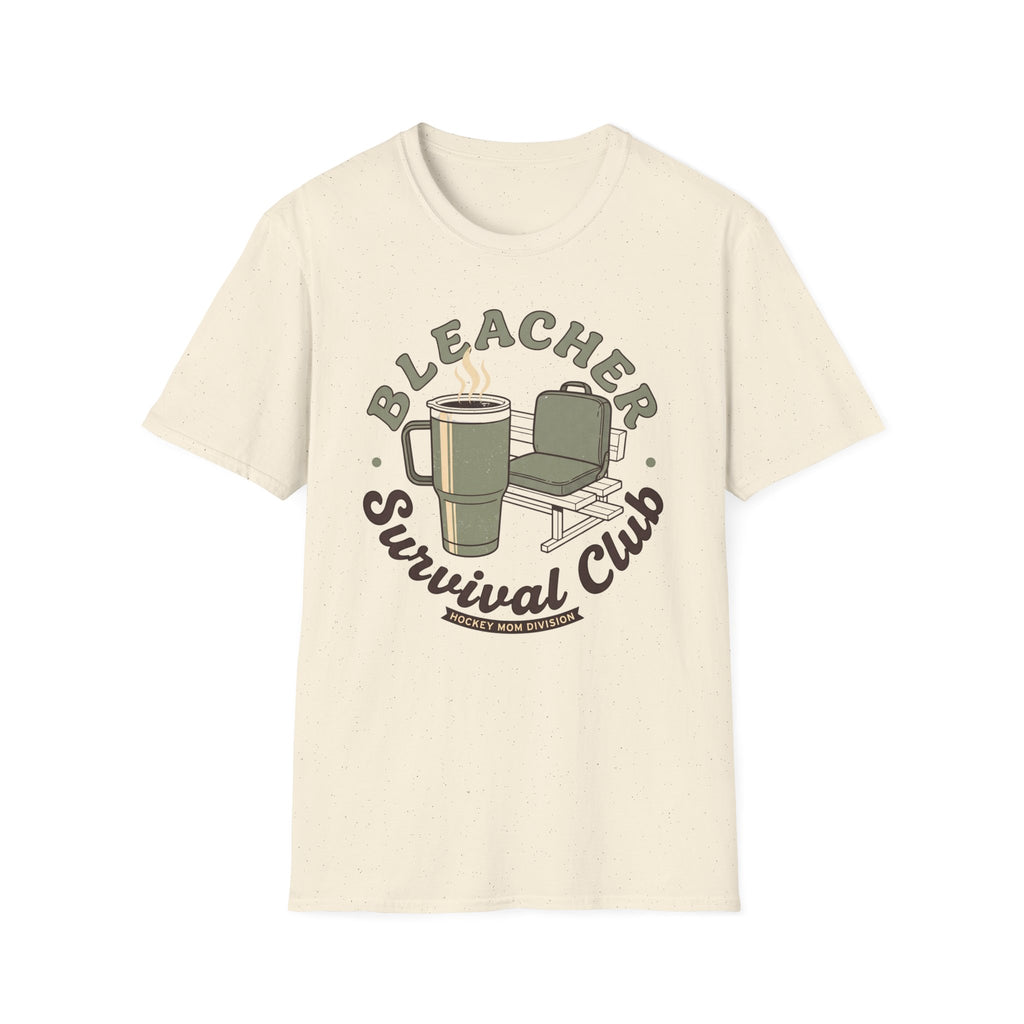 Bleacher Survival Hockey Mom Shirt