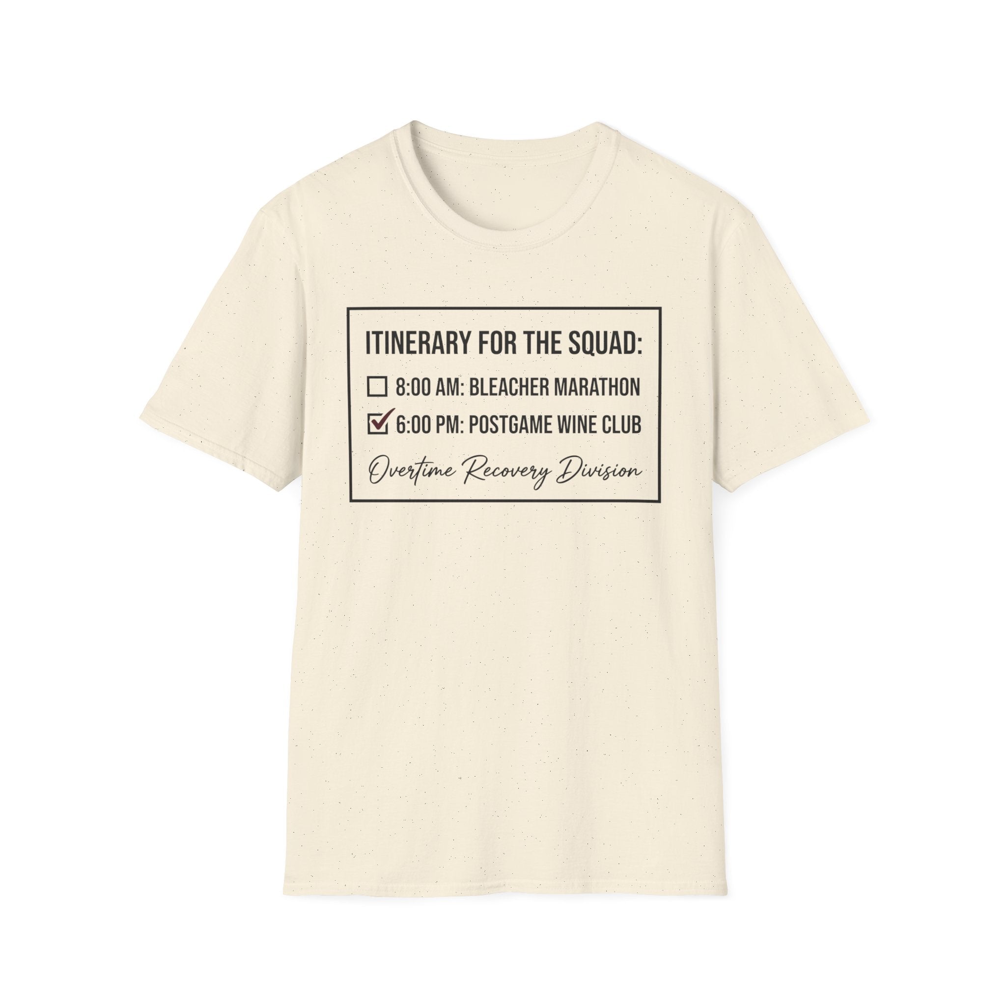 Itinerary Shirt