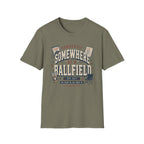 Somewhere at a ballpark shirt