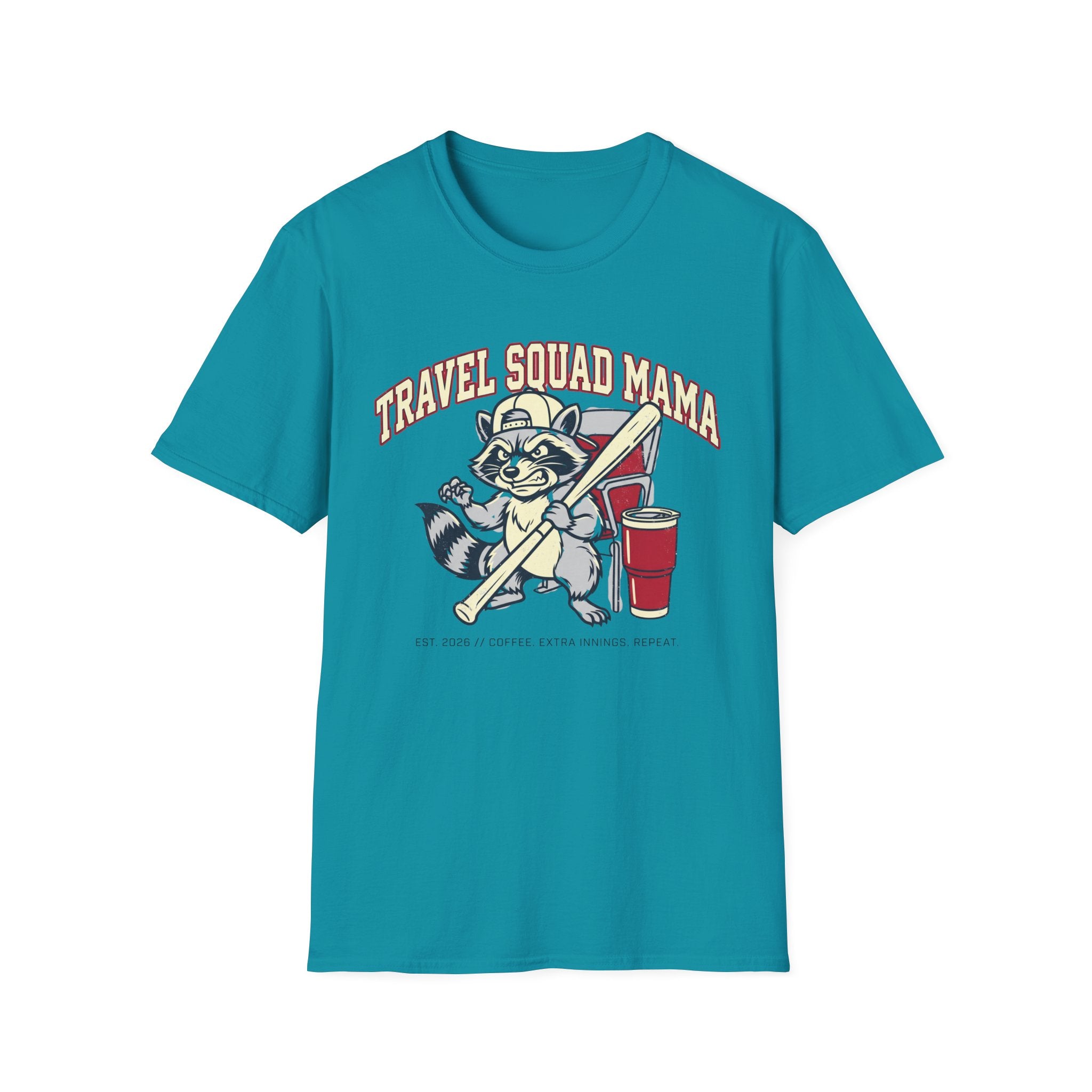 Travel Squad Mama Raccoon Shirt