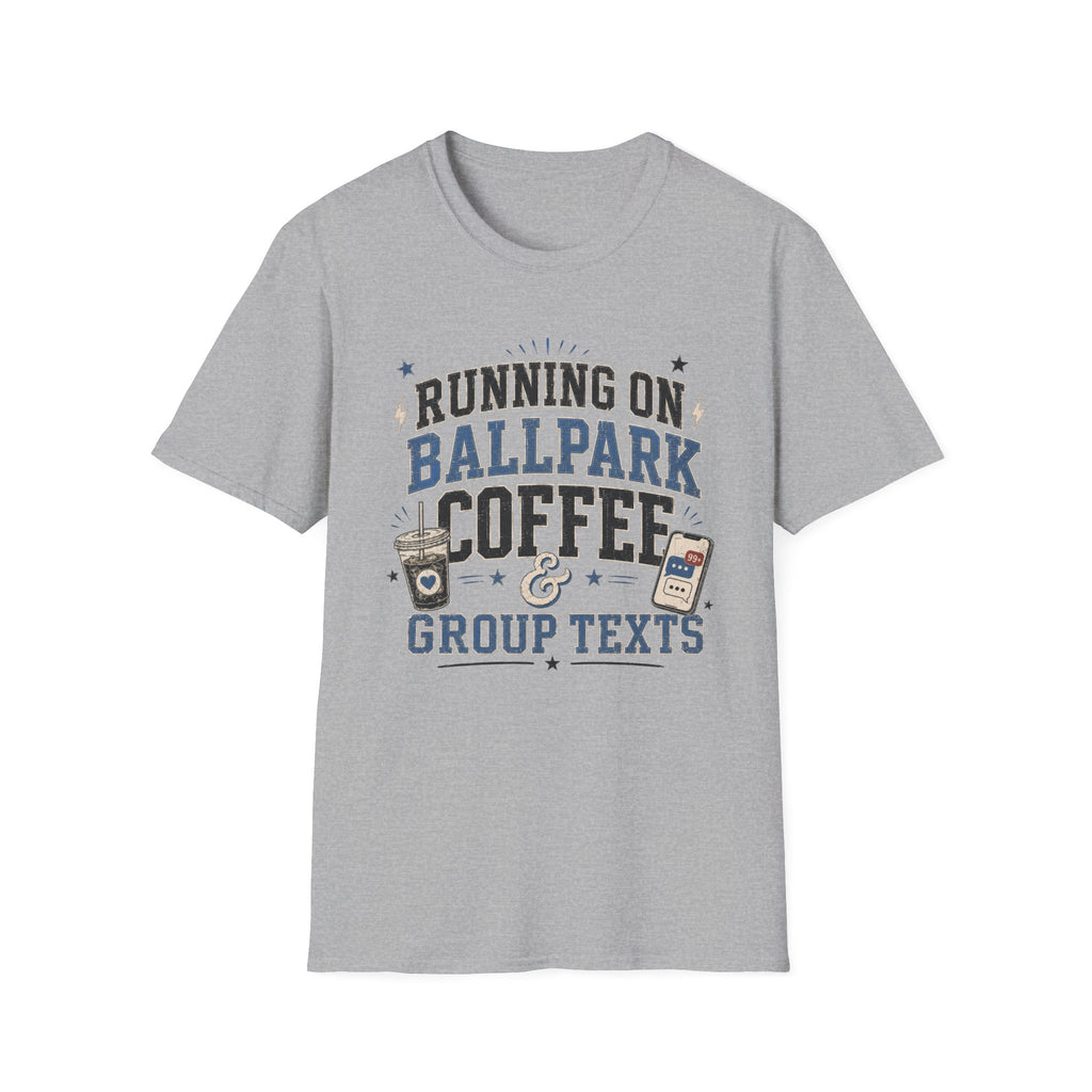 Ballpark Coffee Group Texts Shirt