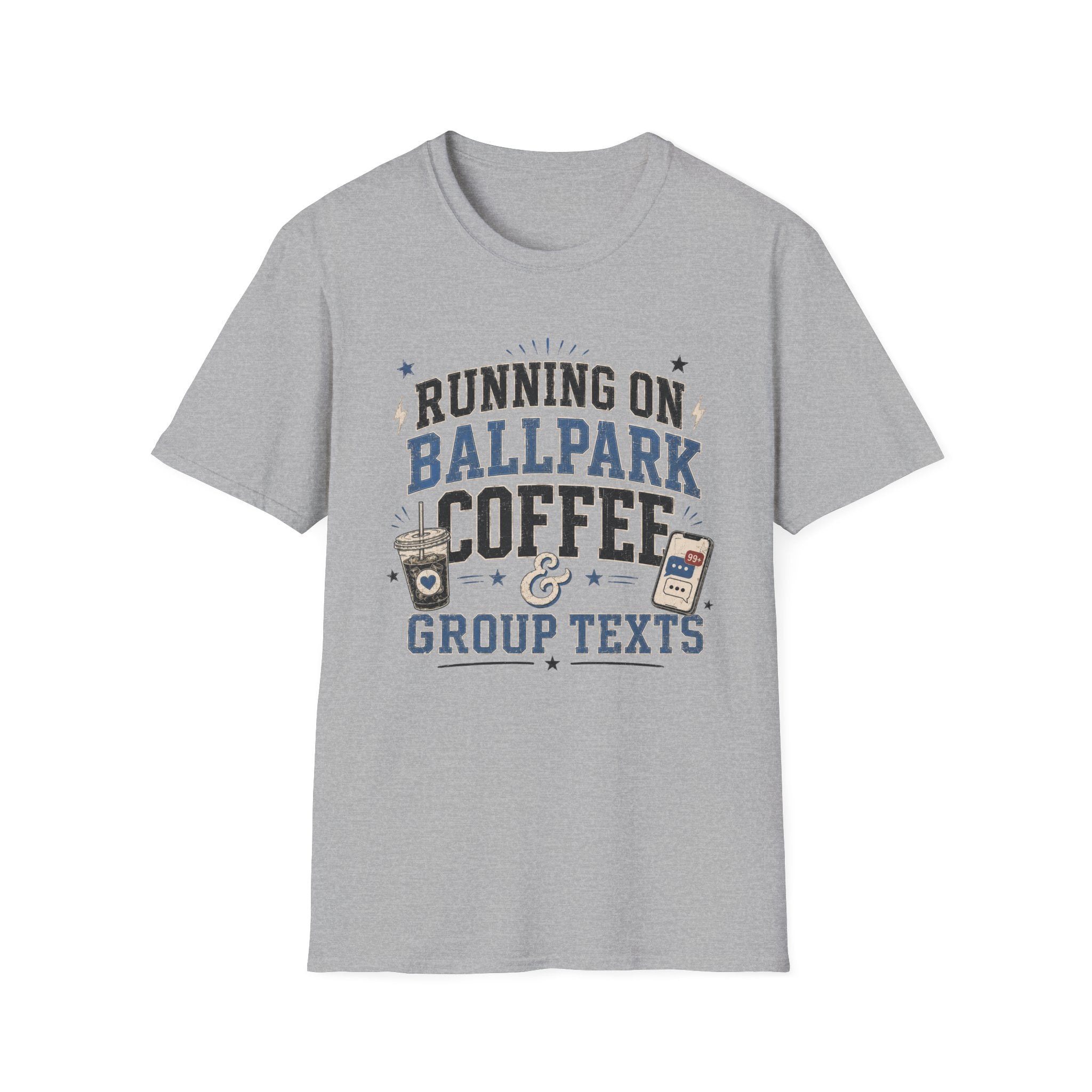 Ballpark Coffee Group Texts Shirt