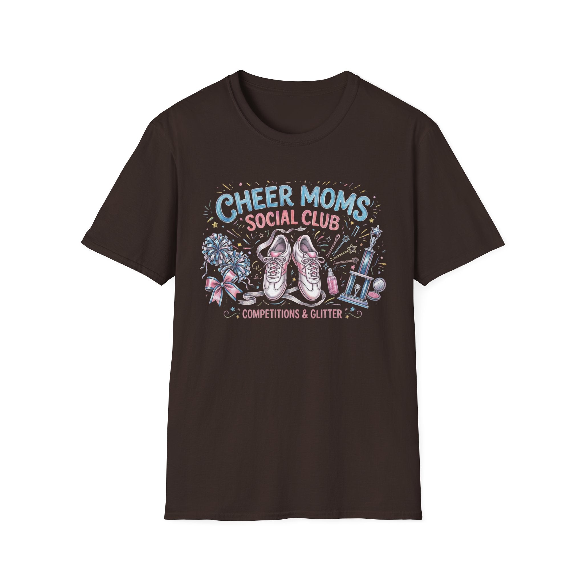 Cheer Moms Social Club Shirt