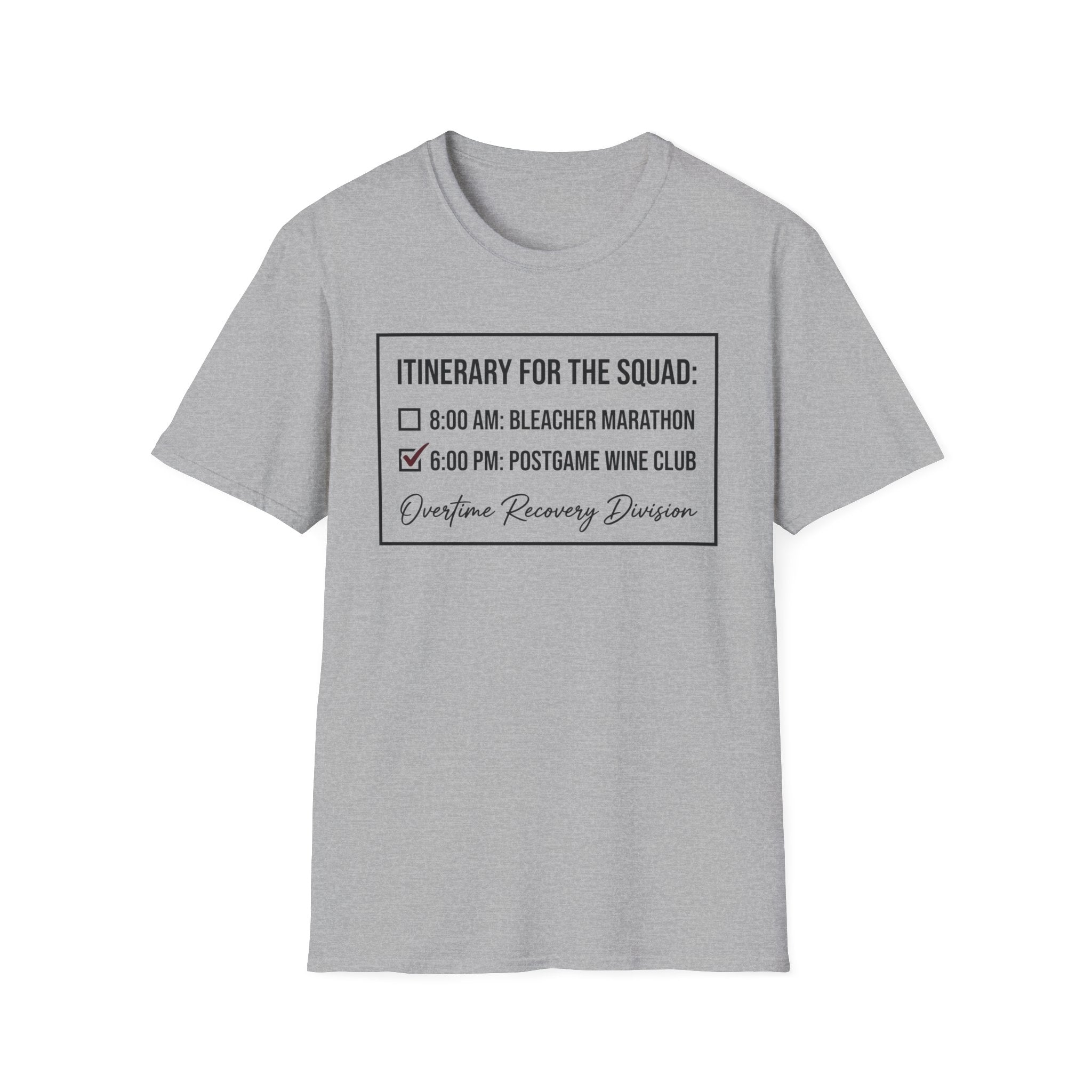 Itinerary Shirt