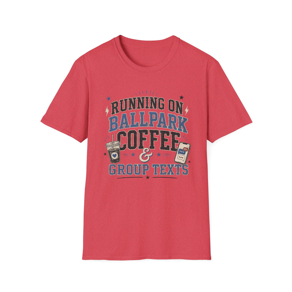 Ballpark Coffee Group Texts Shirt
