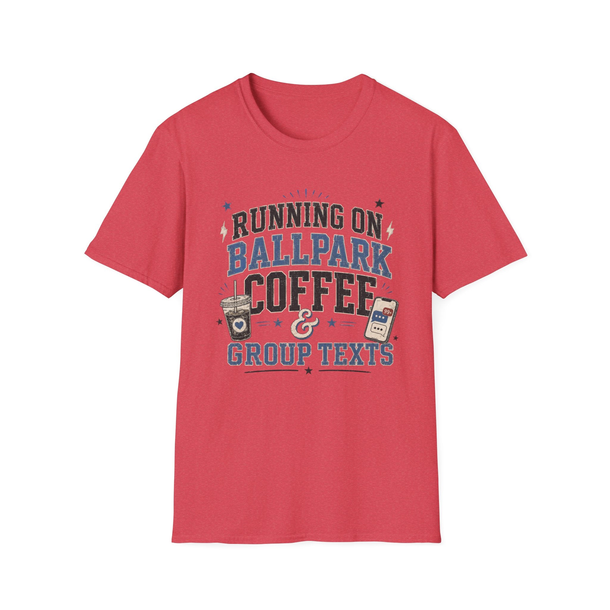 Ballpark Coffee Group Texts Shirt