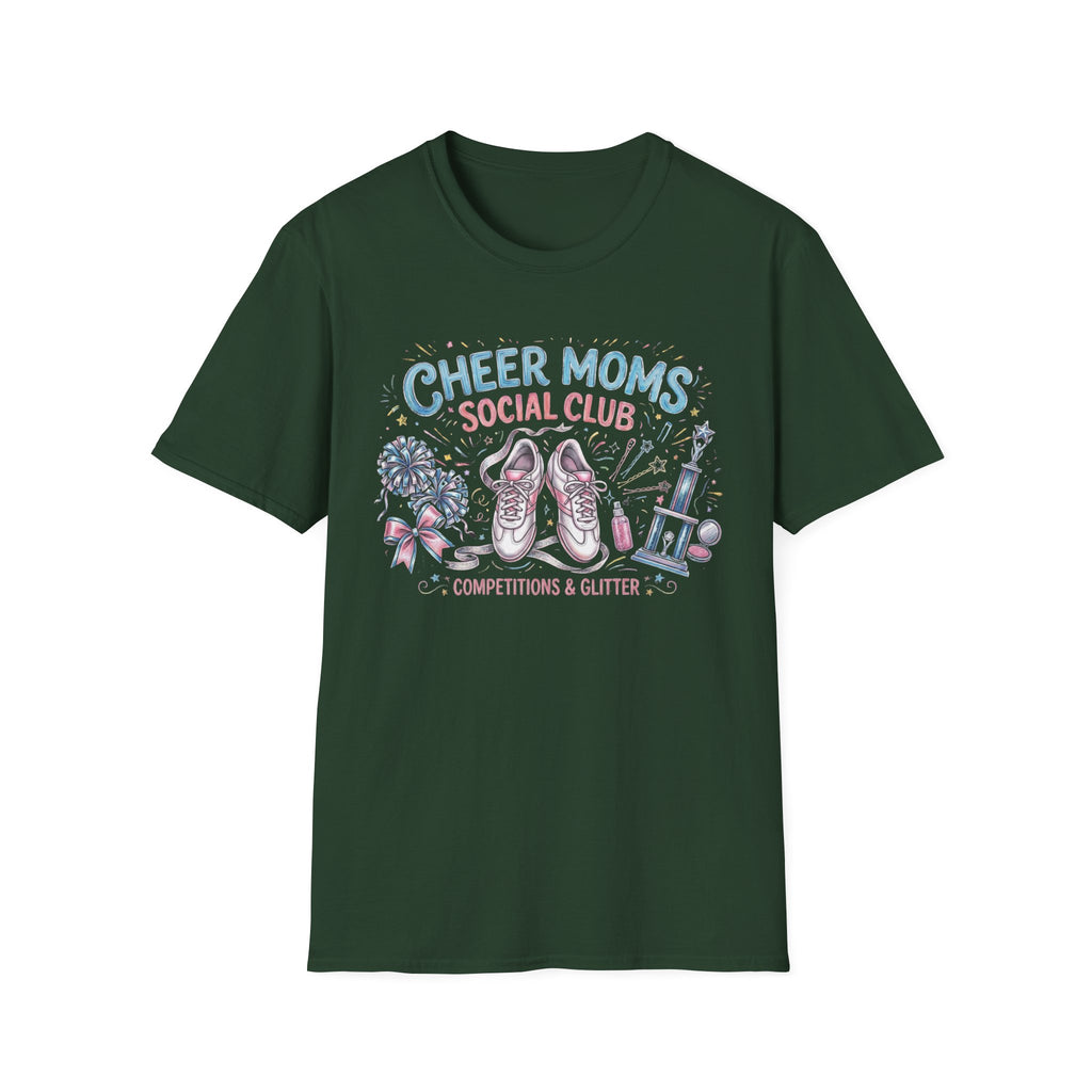 Cheer Moms Social Club Shirt