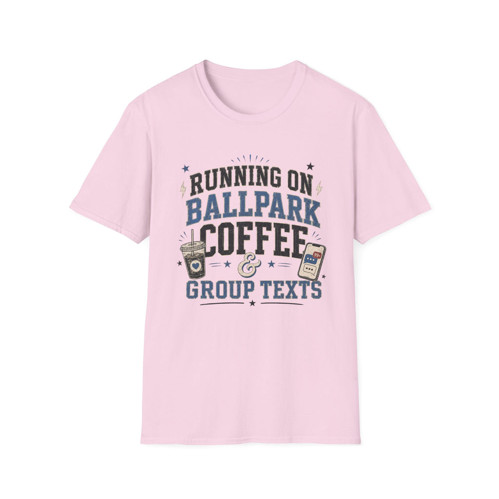 Ballpark Coffee Group Texts Shirt