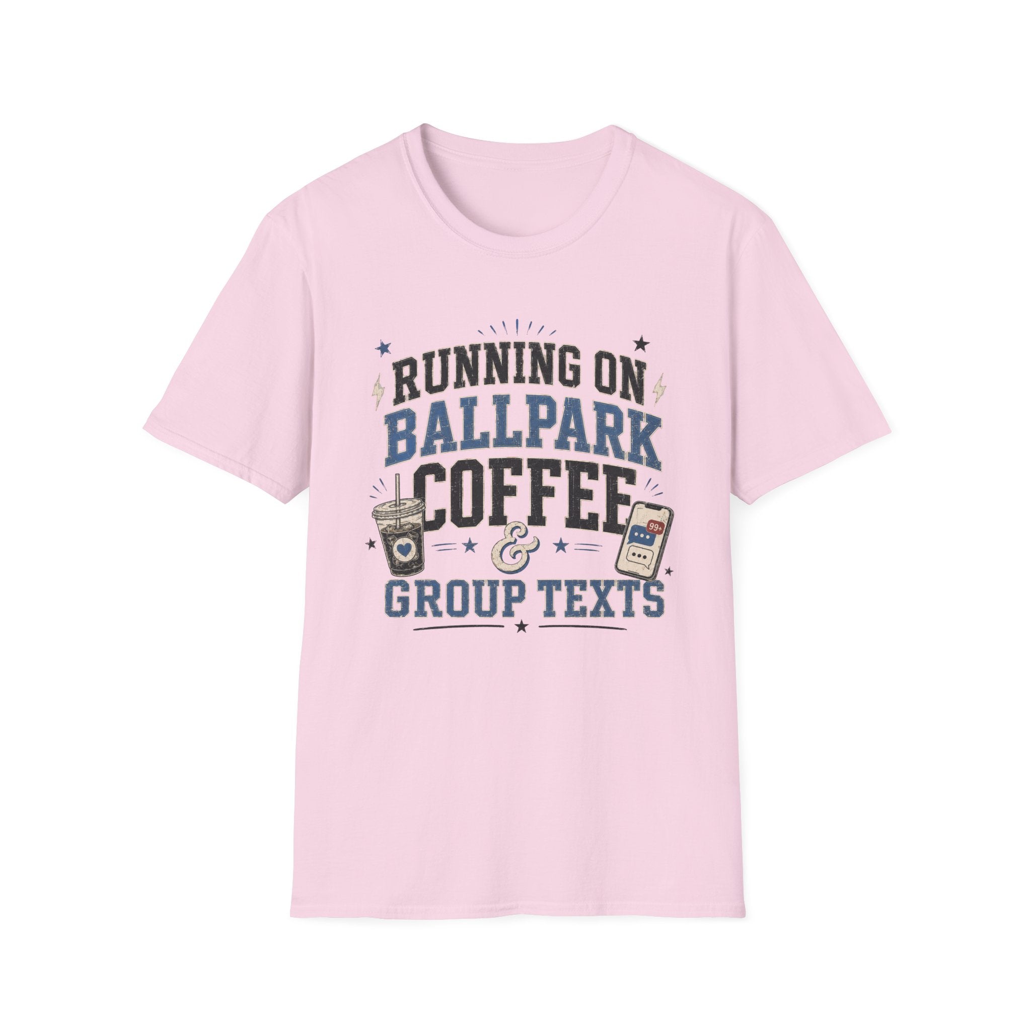 Ballpark Coffee Group Texts Shirt