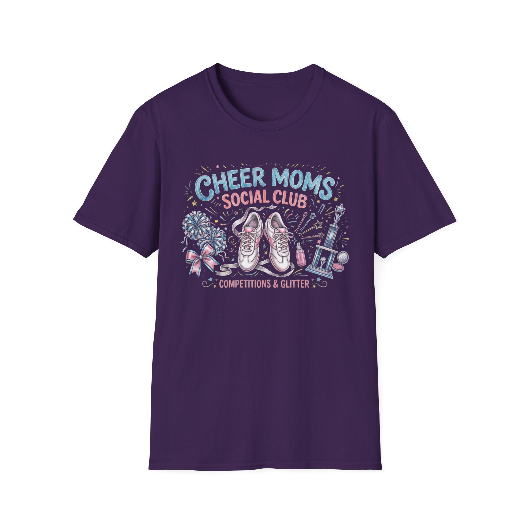 Cheer Moms Social Club Shirt