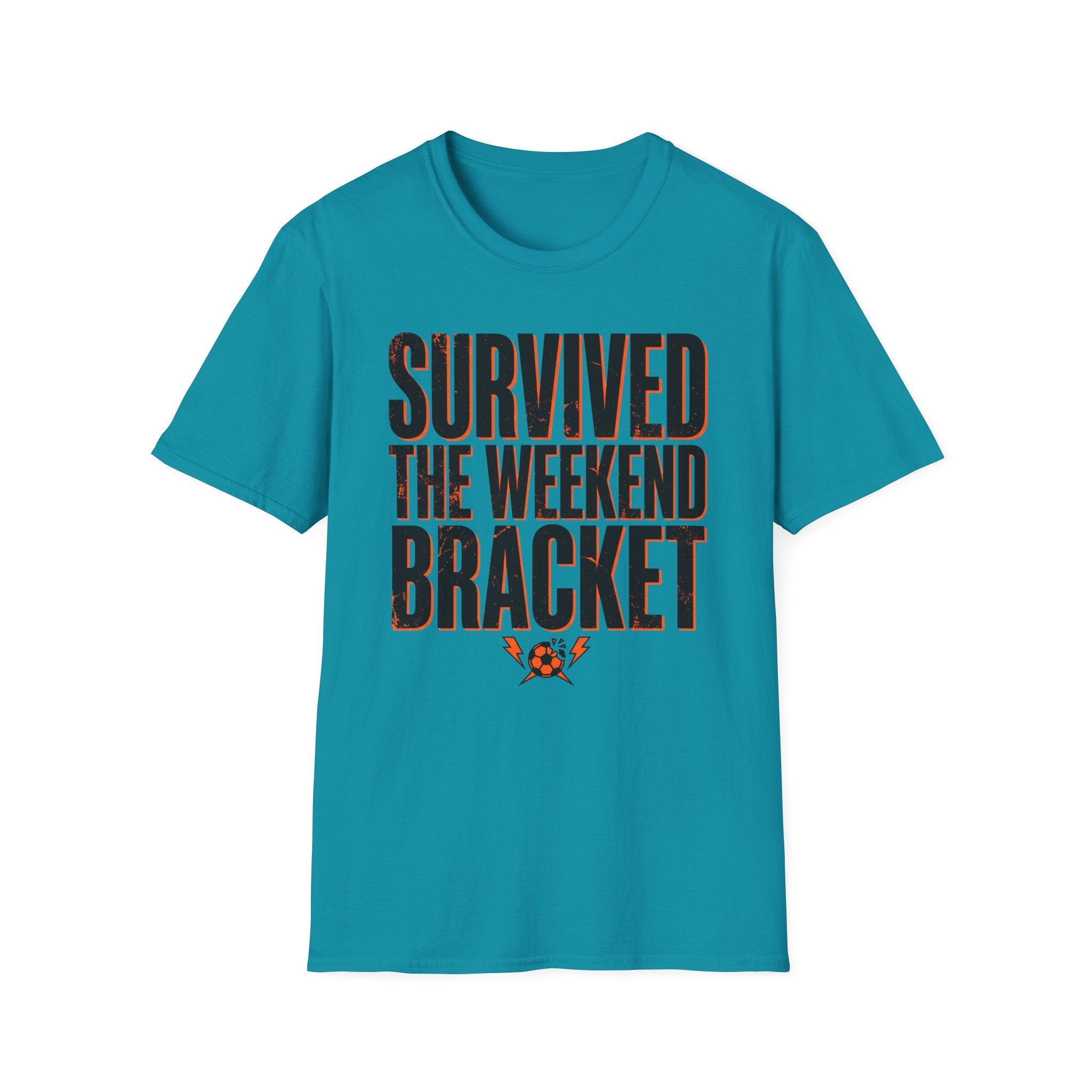 Survived the Weekend Bracket Soccer Shirt