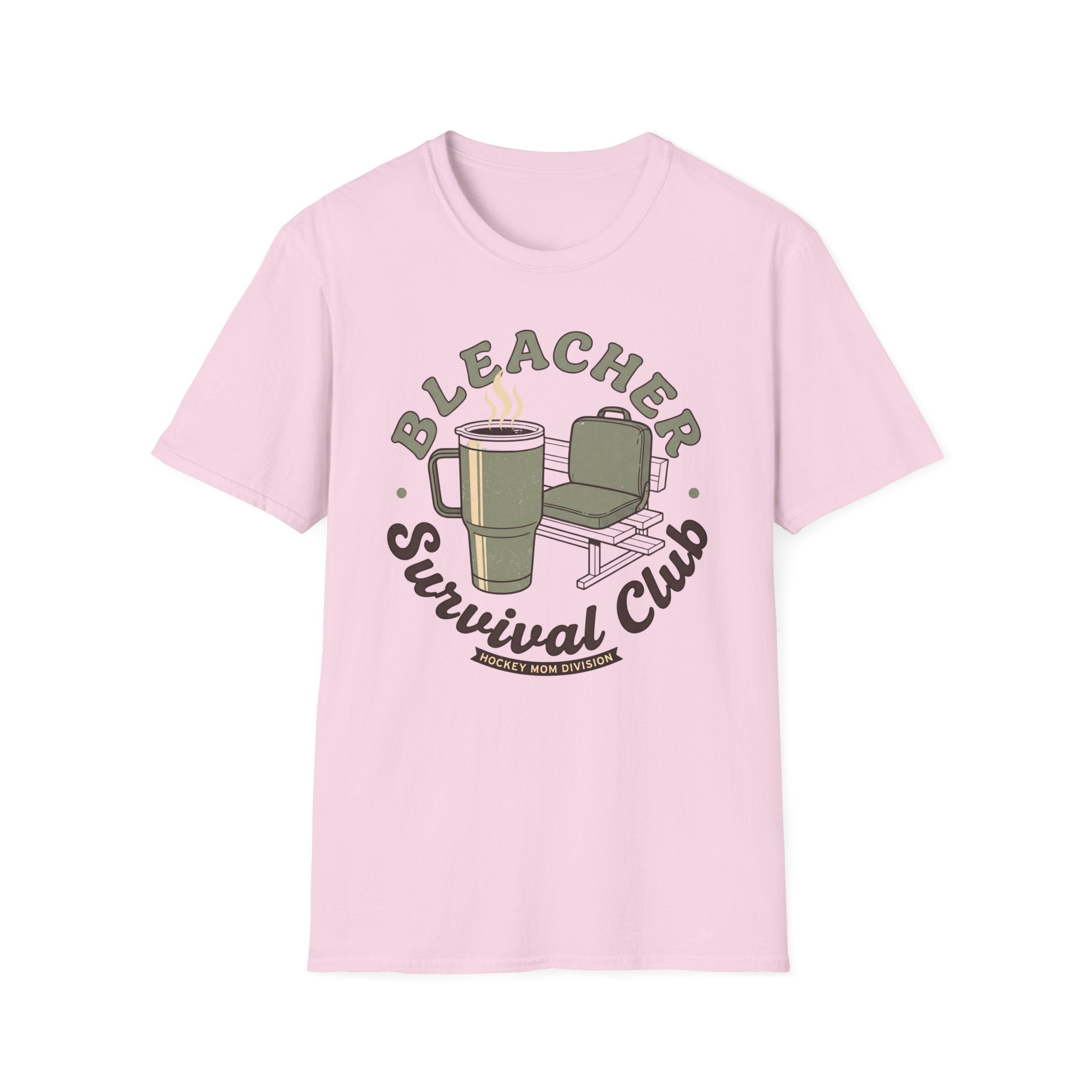 Bleacher Survival Hockey Mom Shirt