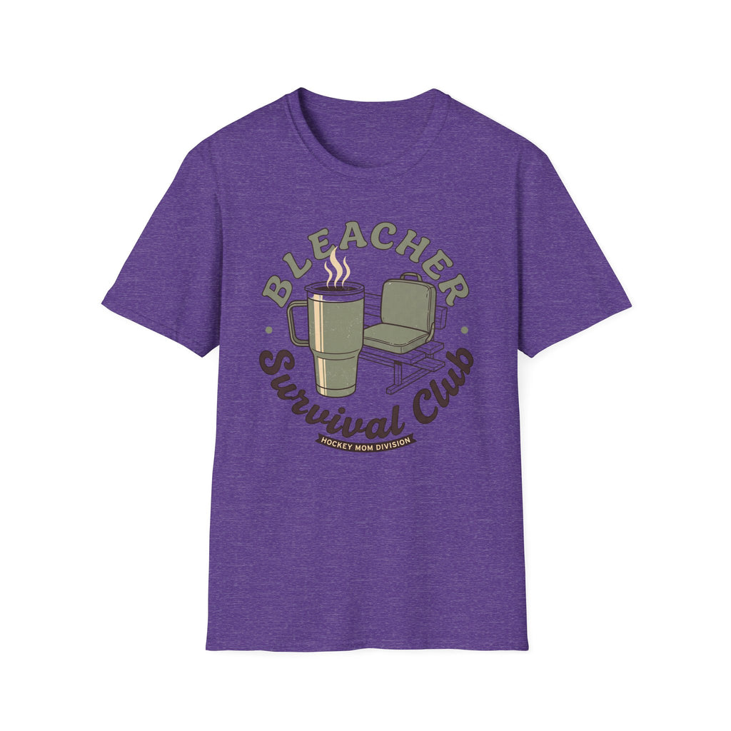 Bleacher Survival Hockey Mom Shirt
